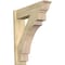 Ekena Millwork Merced Rough Sawn Traditional Outlooker, Douglas Fir, 8"W x 32"D x 36"H OUT08X32X36MRC01RDF - alternate 1